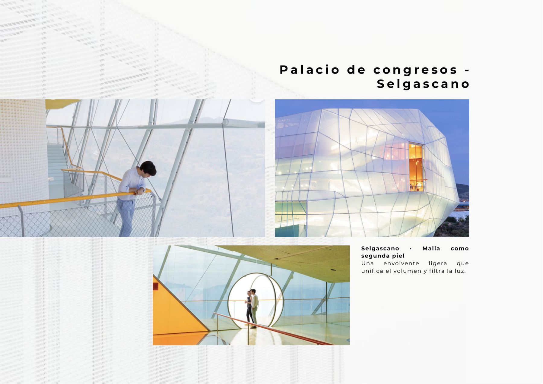 Palacio de Congresos, Selgascano